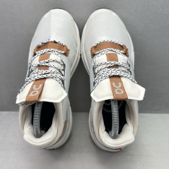 ON CloudNova Womens Size 9.5 White | Pearl Athletic Running Sneakers Comfort - Picture 6 of 8